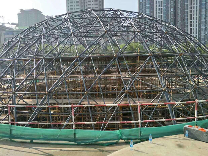 邢台球形网架钢结构施工